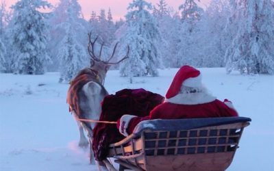 Laponia en  lugar en el que se puede visitar a Papa Noel